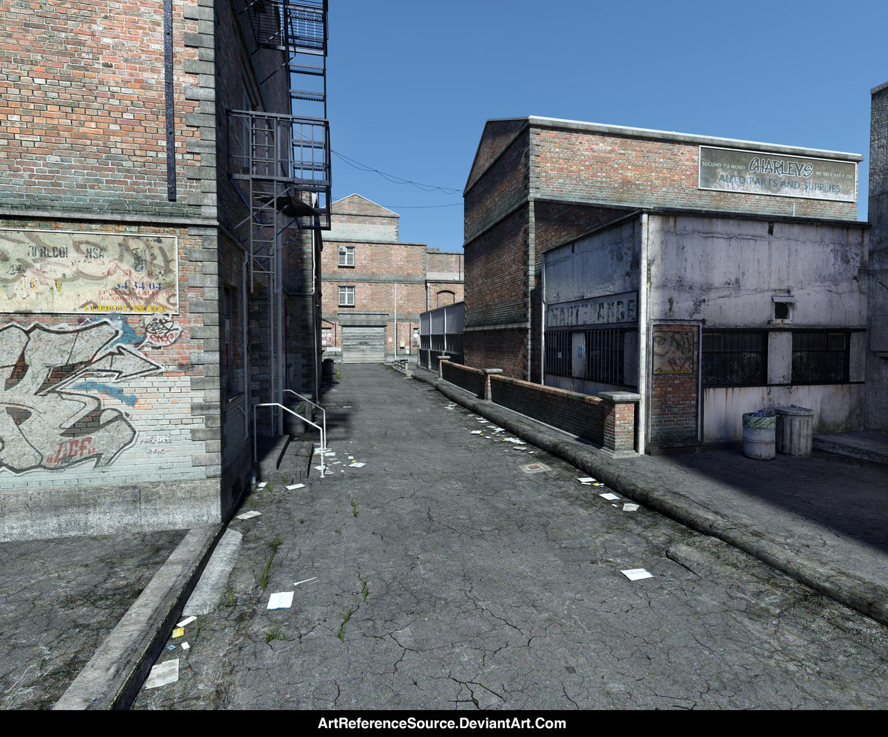 Free Stock Jpg Back Alley On Sunny Day By Artreferencesource On Deviantart Free Stock Jpg Back Alley On Sunny Day By Artreferencesource On Deviantart