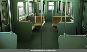 Free stock PNG: Subway Car Interior
