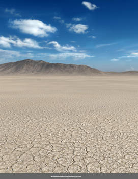 Free Stock Background: Desert with Blue Sky