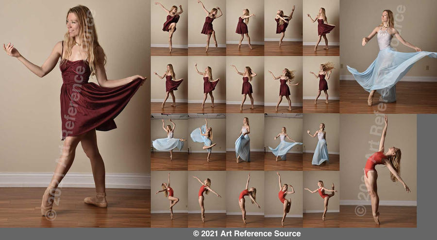 Stock: Poppy Seed Various Ballet Poses by ArtReferenceSource on DeviantArt