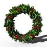 Free stock:  Christmas Wreath