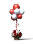 Free stock PNG:  Festive table centerpiece by ArtReferenceSource