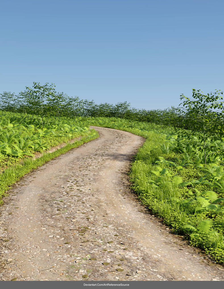 Free Stock Background: Country Path by ArtReferenceSource on DeviantArt