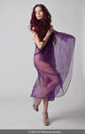 Stock:  April in purple dress by ArtReferenceSource
