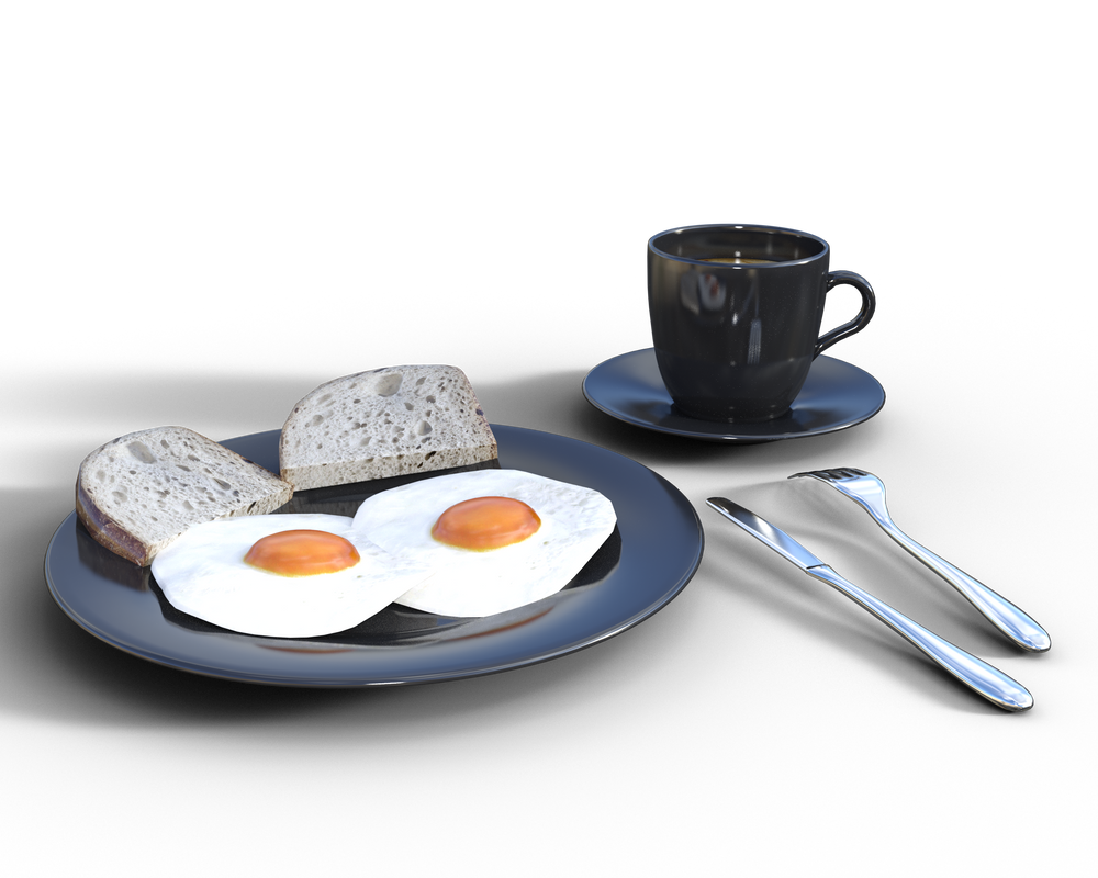 Free stock png: Eggs And Toast by ArtReferenceSource on DeviantArt