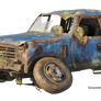 Free Stock PNG:  Rusted Truck