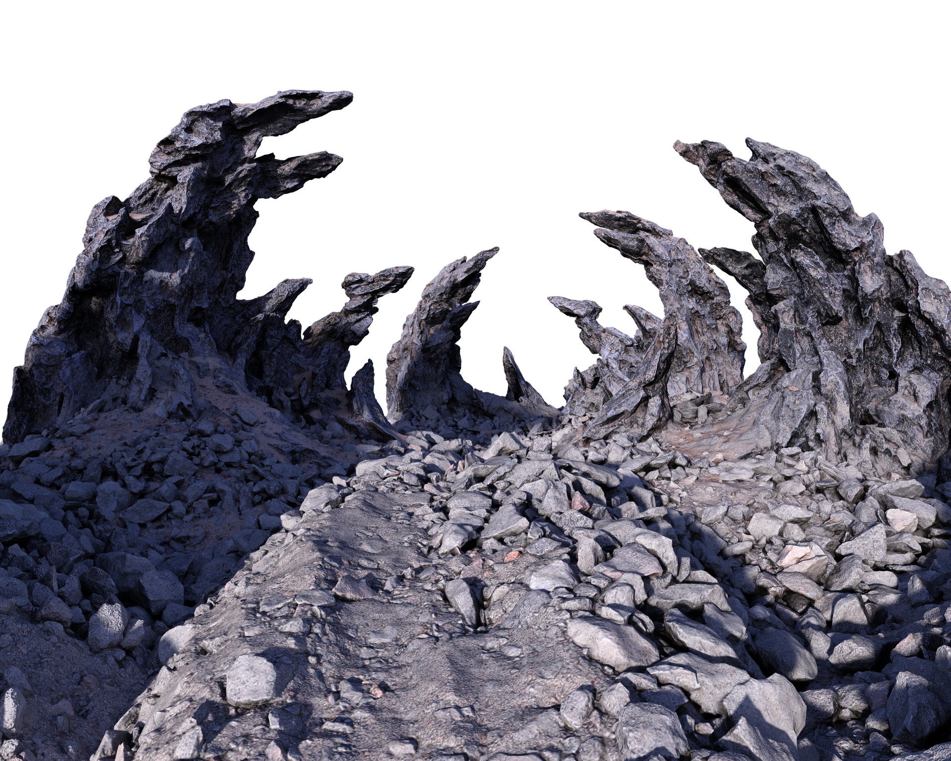 Free stock PNG: Alien Landscape by ArtReferenceSource on DeviantArt