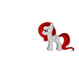 Scarlet as a filly