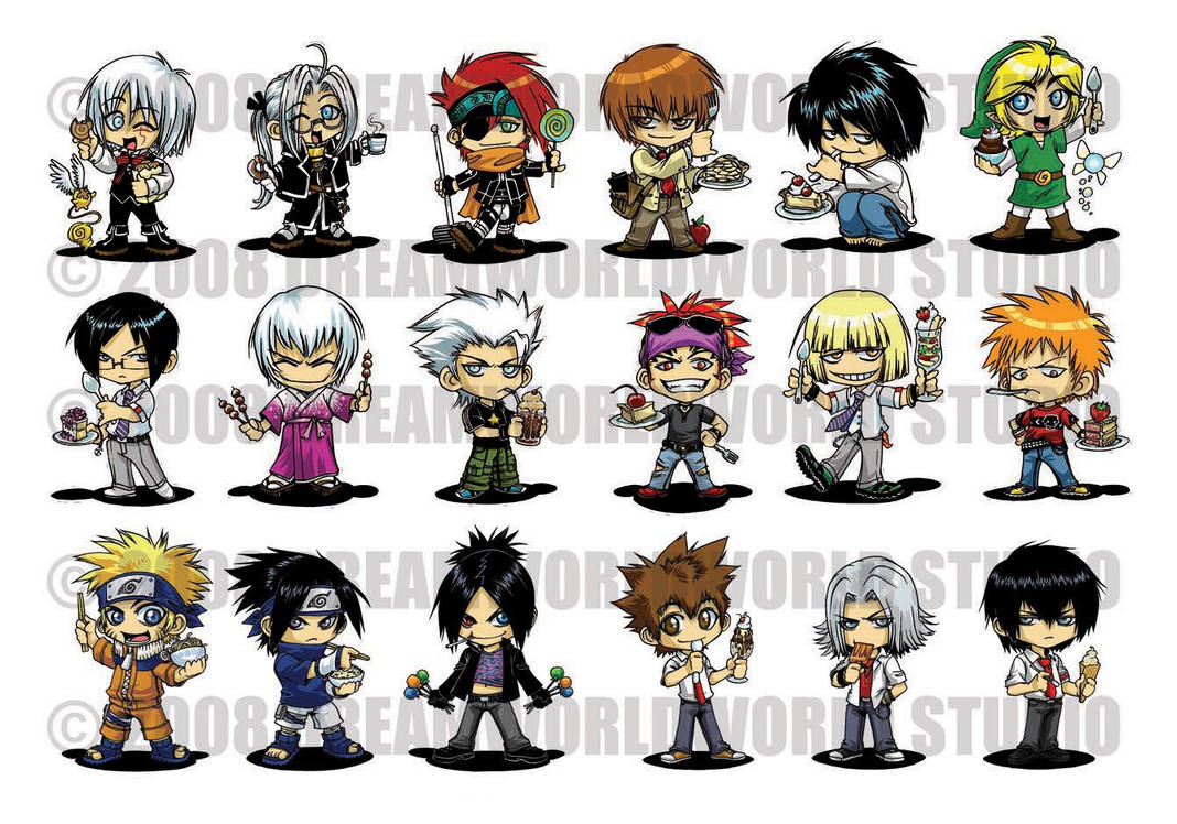FANART Chibis 2008 By DreamworldStudio On DeviantArt fanart-chibis-2008-by-dreamworldstudio-on-deviantart
