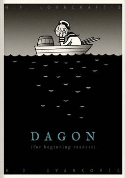 HPL's Dagon (for beginning readers) - Cover