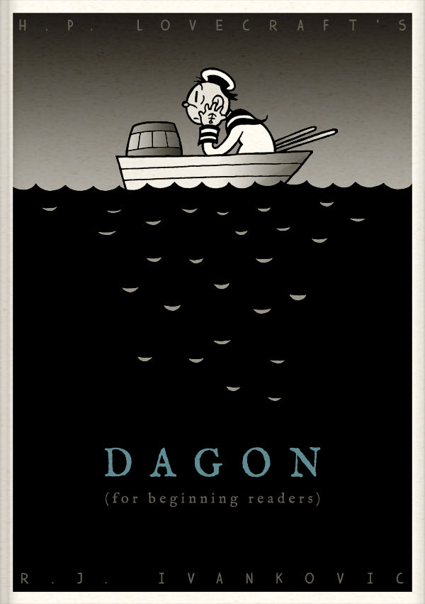 HPL's Dagon (for beginning readers) - Cover