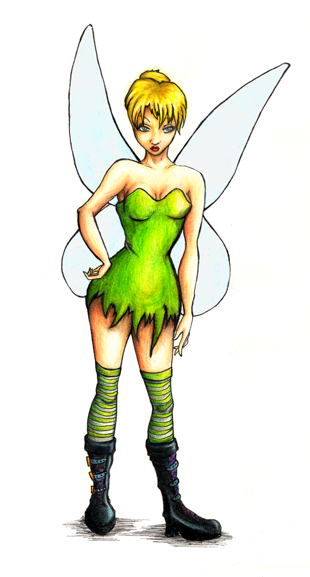 Tattoo Flash - Tinker Bell