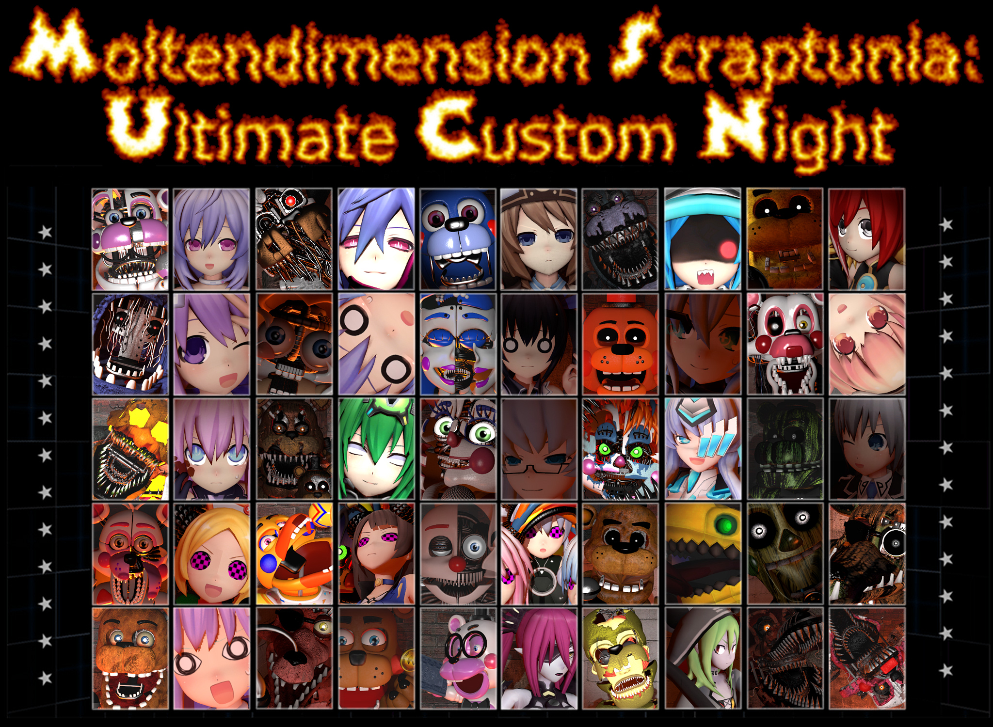 NEW ANIMATRONICS 2019 - Ultimate Custom Night (UCN Modded) 