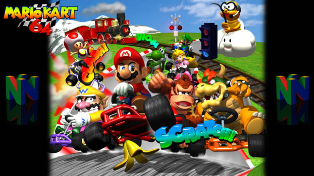 Mario Kart 64 4K wallpaper 8