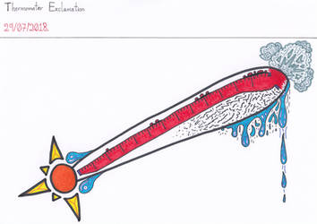 Art #78 -- Thermometer Exclamation by Naean