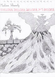 Art #95 -- Marblava Volcanicity by Naean