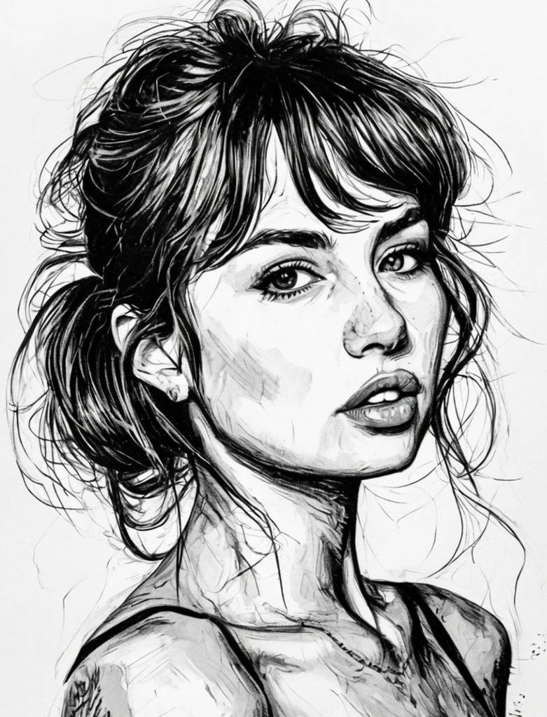 Portrait Drawing Riley Riley 2 by cswiz on DeviantArt
