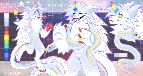 ADOPT AUCTION - CLOSED | skyline by Topolok