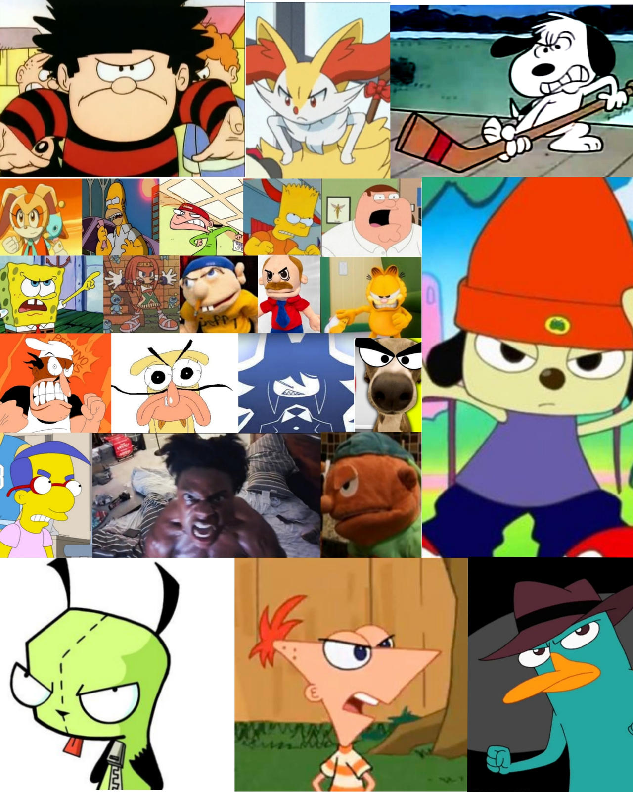 Angry characters by spicynoodles64 on DeviantArt