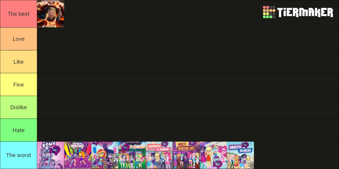 Tantabus Mlp Ranking The best mlp tier by spicynoodles64 on DeviantArt
