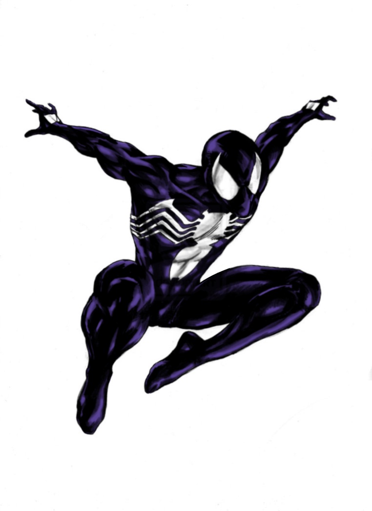 Black suit Spider