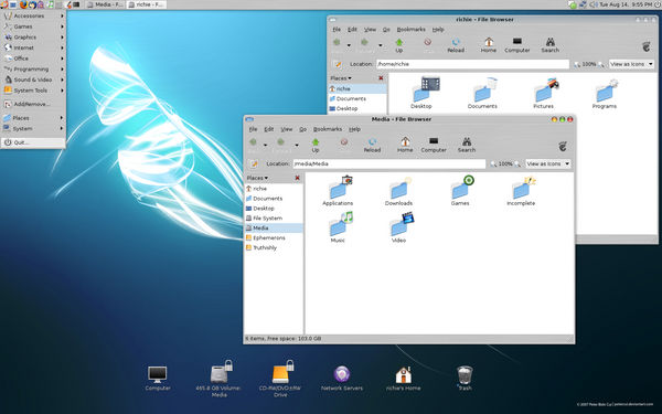 Desktop Without Gui Microsoftless Desktop by richieZ on DeviantArt