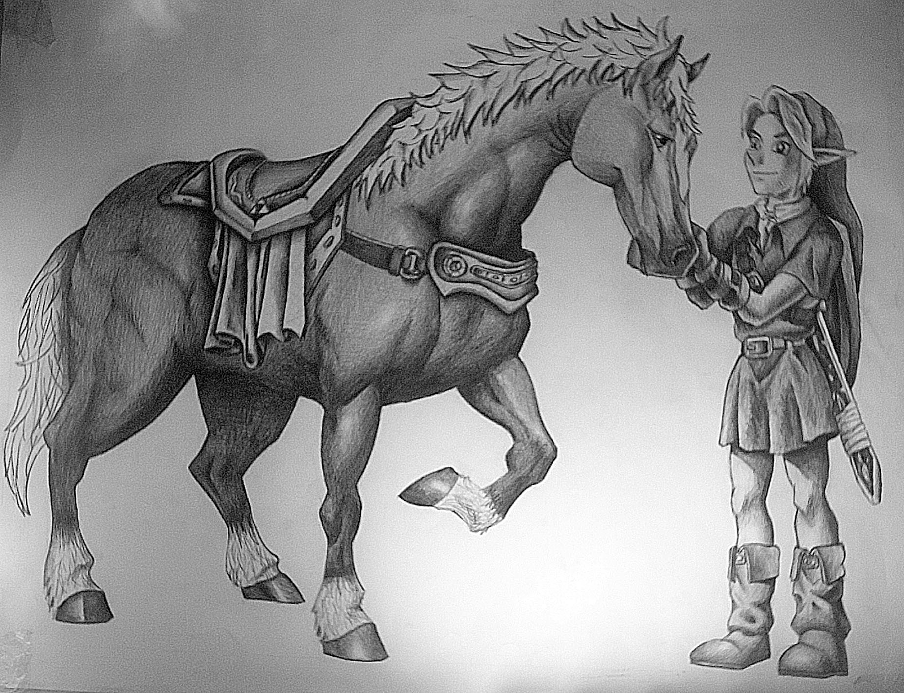 Link and Epona