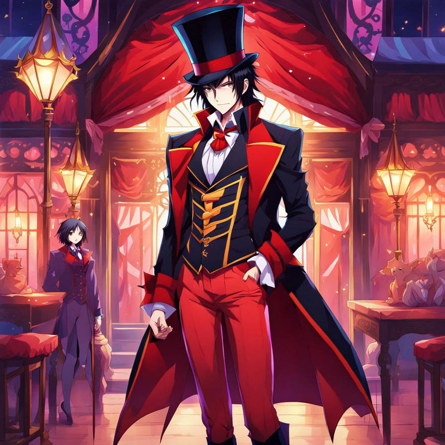 A male vampire ringleader by A1exisLaufeyson on DeviantArt