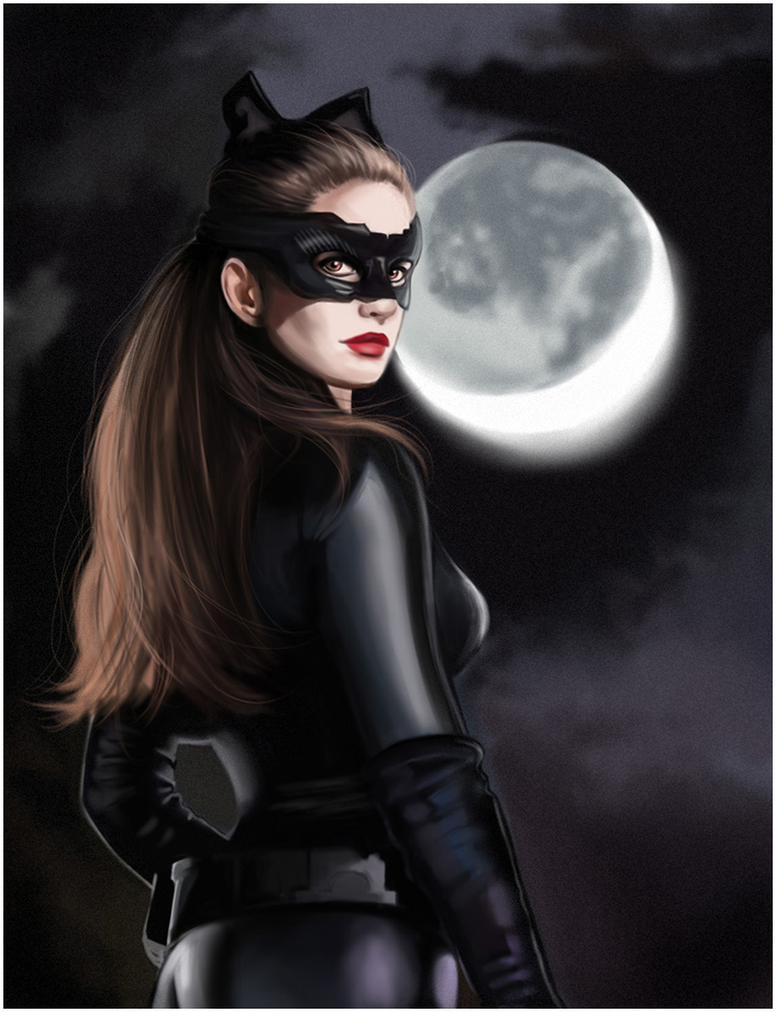 Anne Hathaway as Catwoman