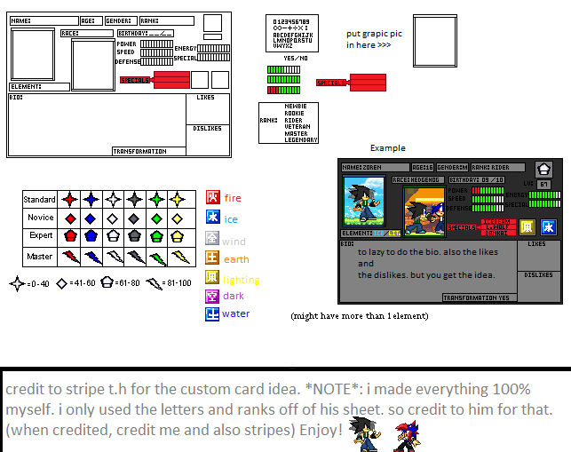 battle bio cards by Zoren-Sosa on DeviantArt