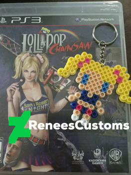 Juliet Starling perler keychain