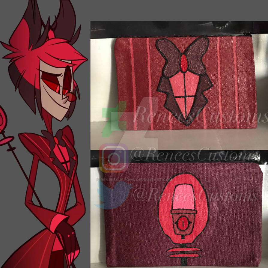 Custom Hazbin Hotel Alastor Bag