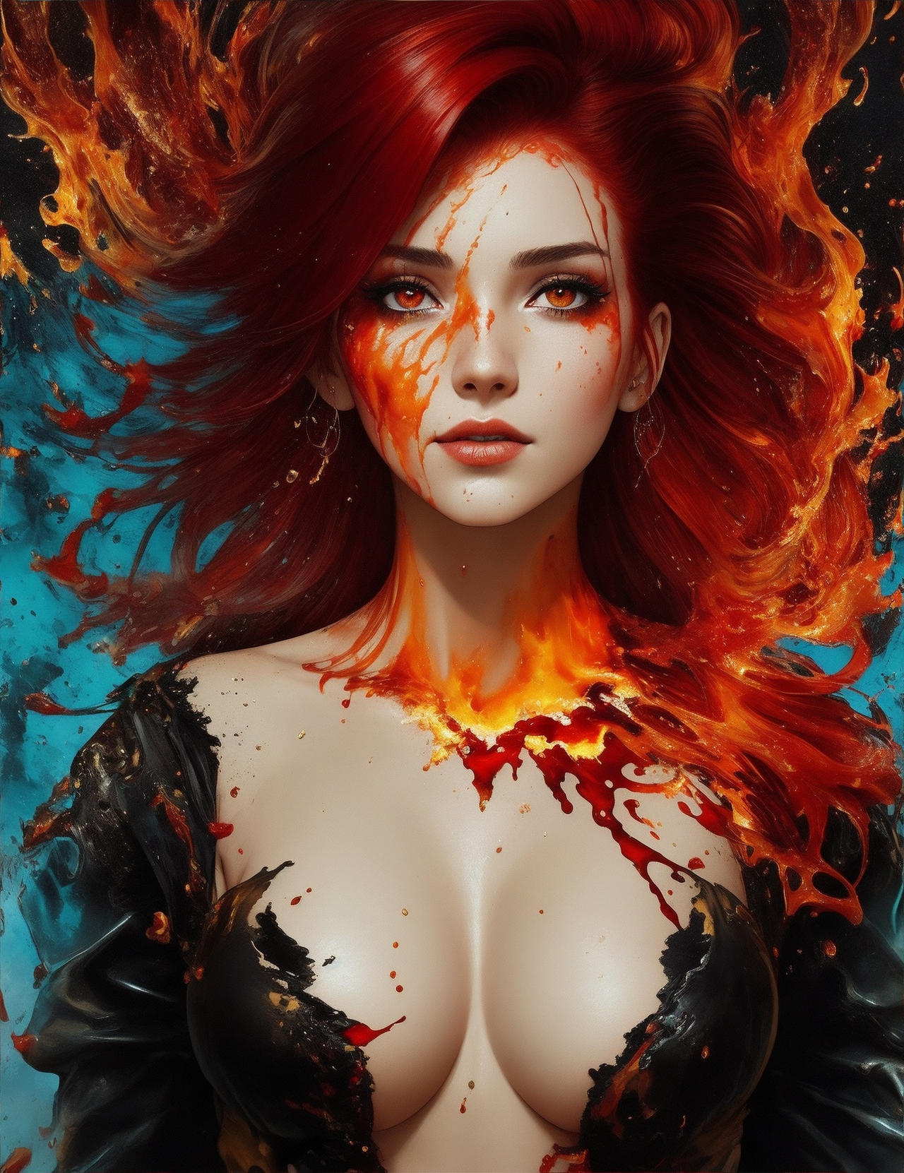 Fire mage by avidDreamscape on DeviantArt