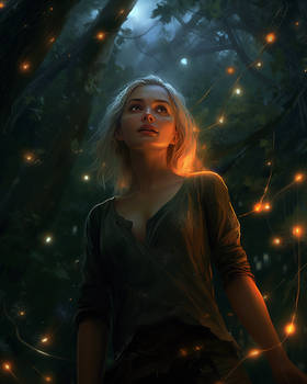 Enchanted by fireflies