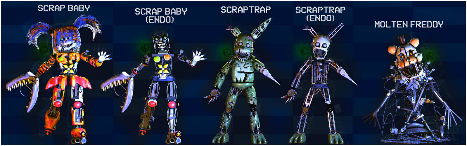 Which Scrap animatronic are you? (FNaF 6)