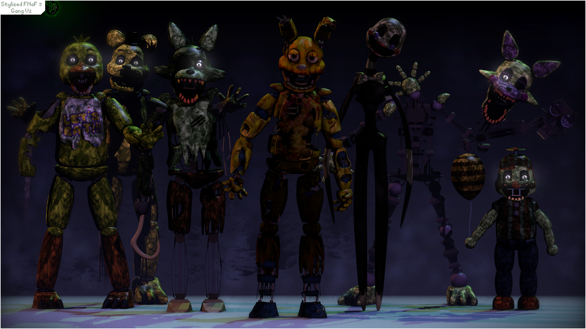 Five Nights at Freddy's Into Madness by luizcrafted on DeviantArt