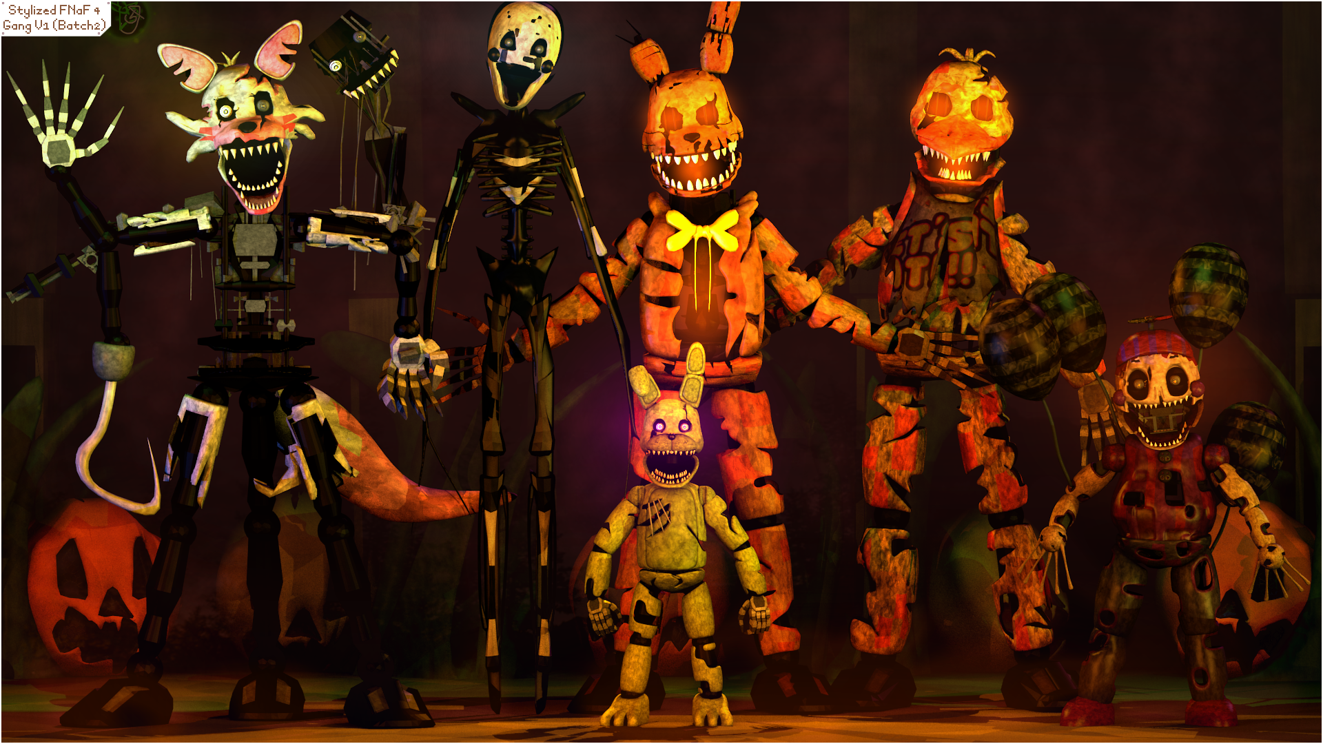 SFM, Stylized FNAF 6