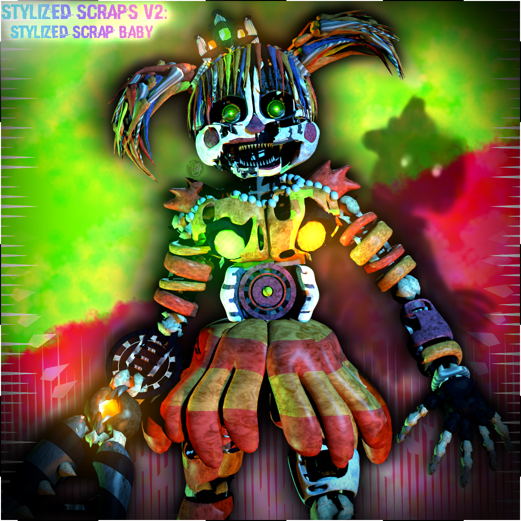 Scraps fnaf 6, lefty, molten fredy, scrap baby, scraptrap, HD