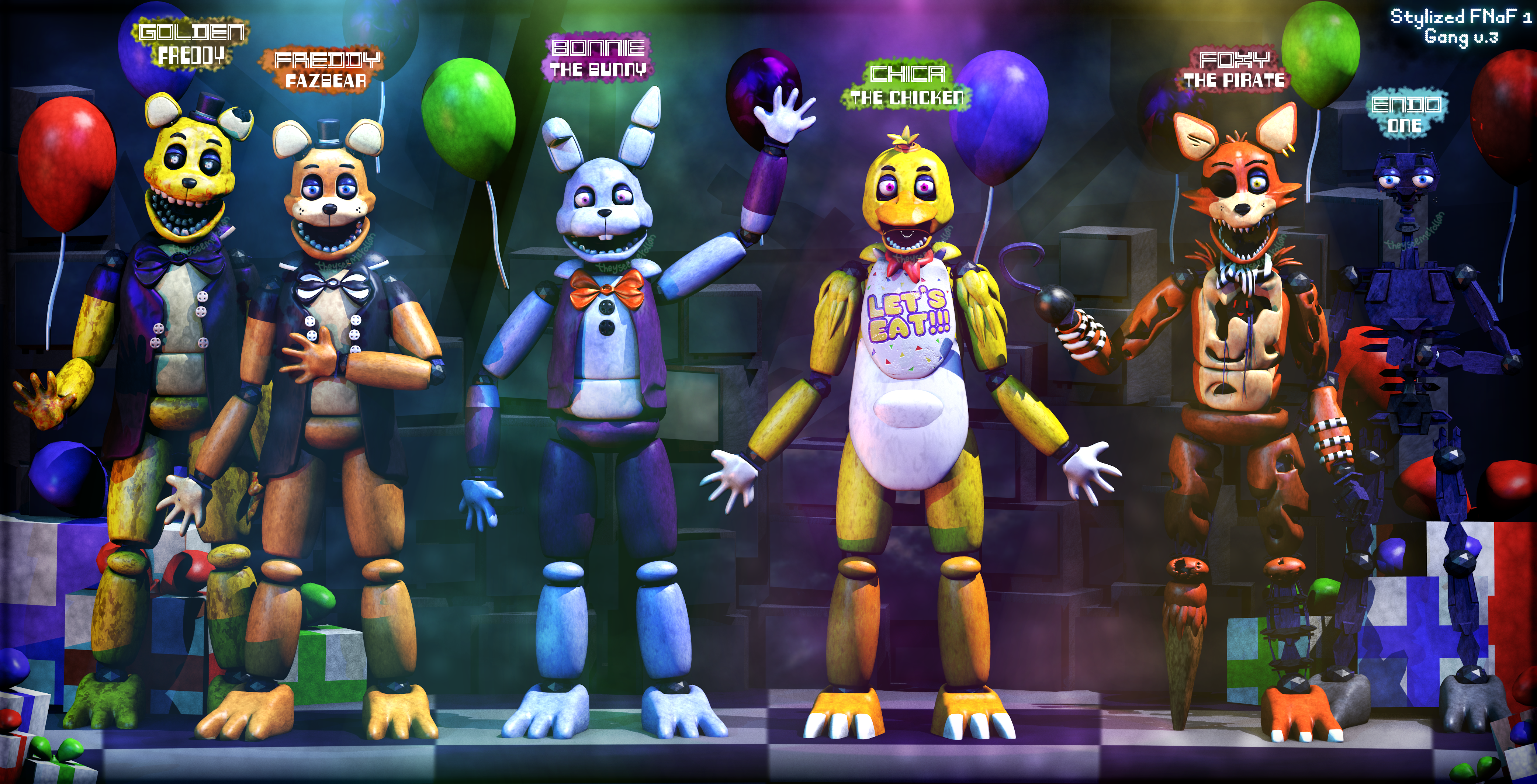 ROBLOX FNaF Gang! by KeithTheDeveloper on DeviantArt