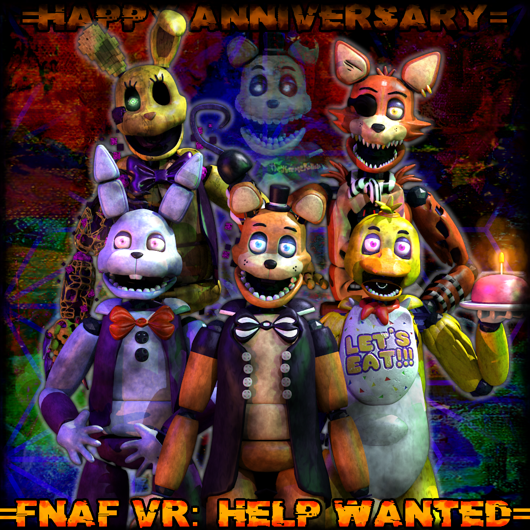 Five Nights At Freddy's VR Help Wanted by SirBlueStudios on DeviantArt