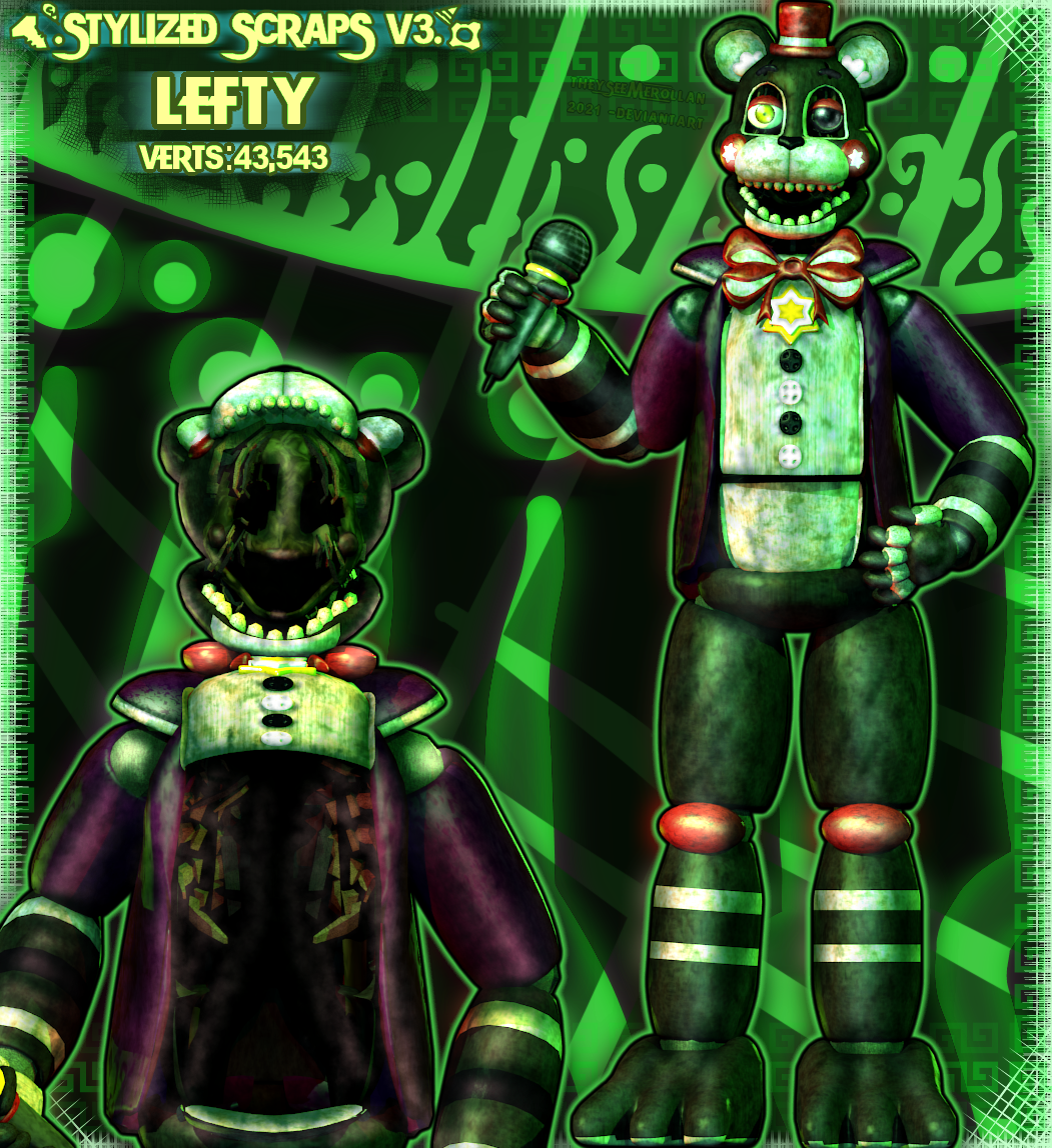 fnaf lefty animatronic full body, Lefty