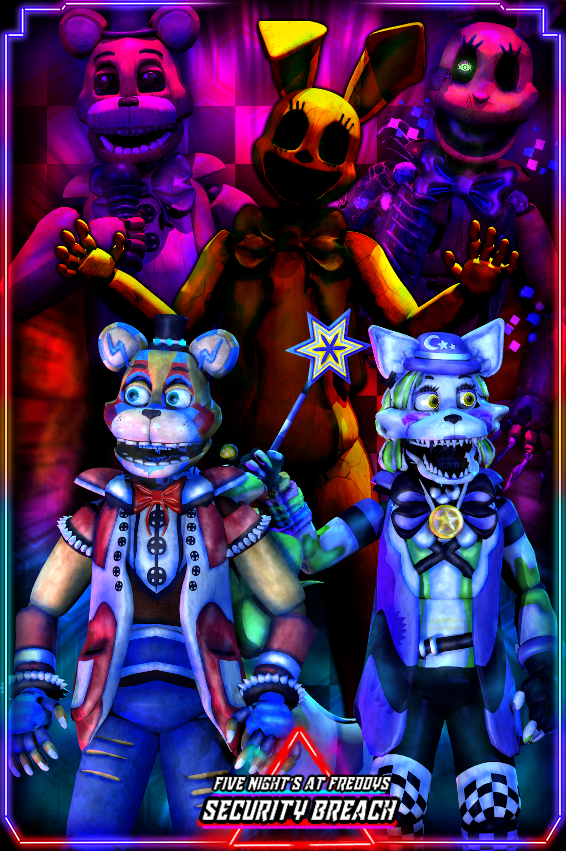 Fnaf SB Wallpaper by GareBearArt1 on DeviantArt