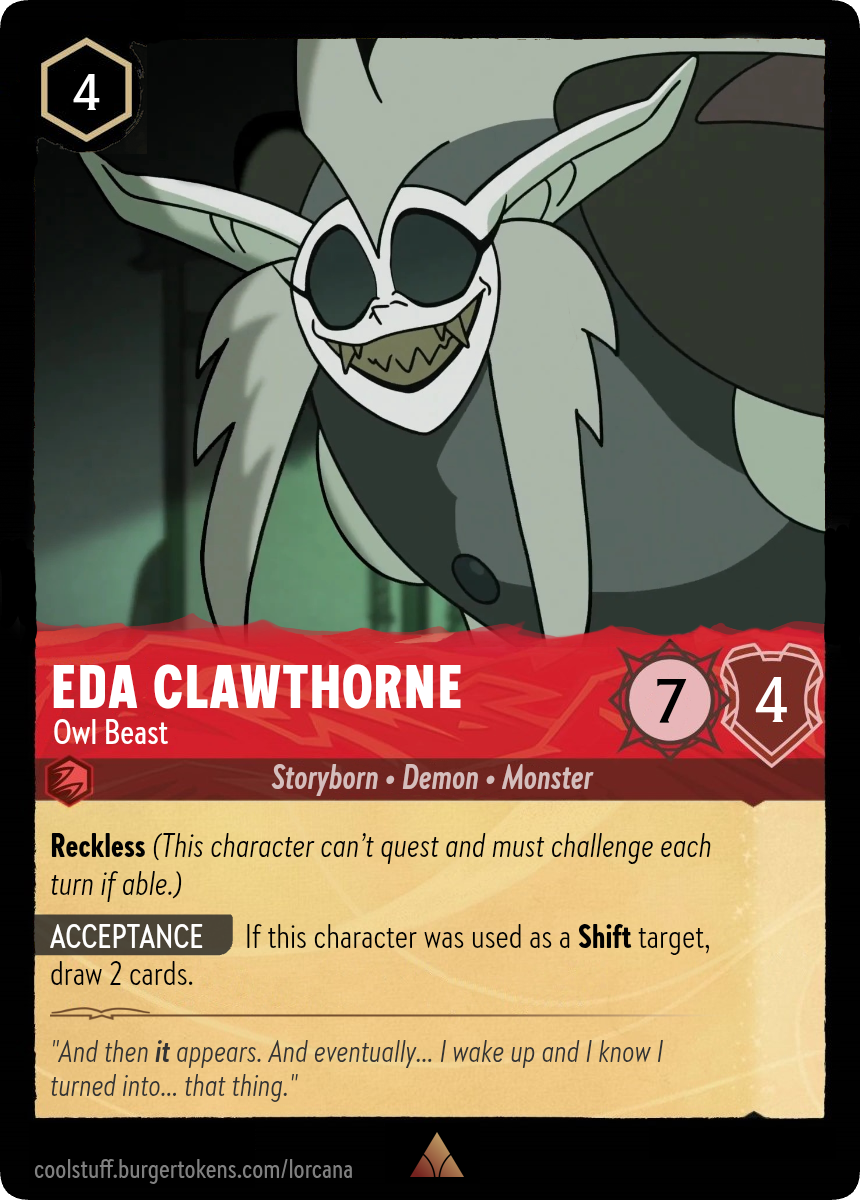 custom lorcana card Elsa Snow Queen TCG - Chapter 1 lorcana card creator disney maker
