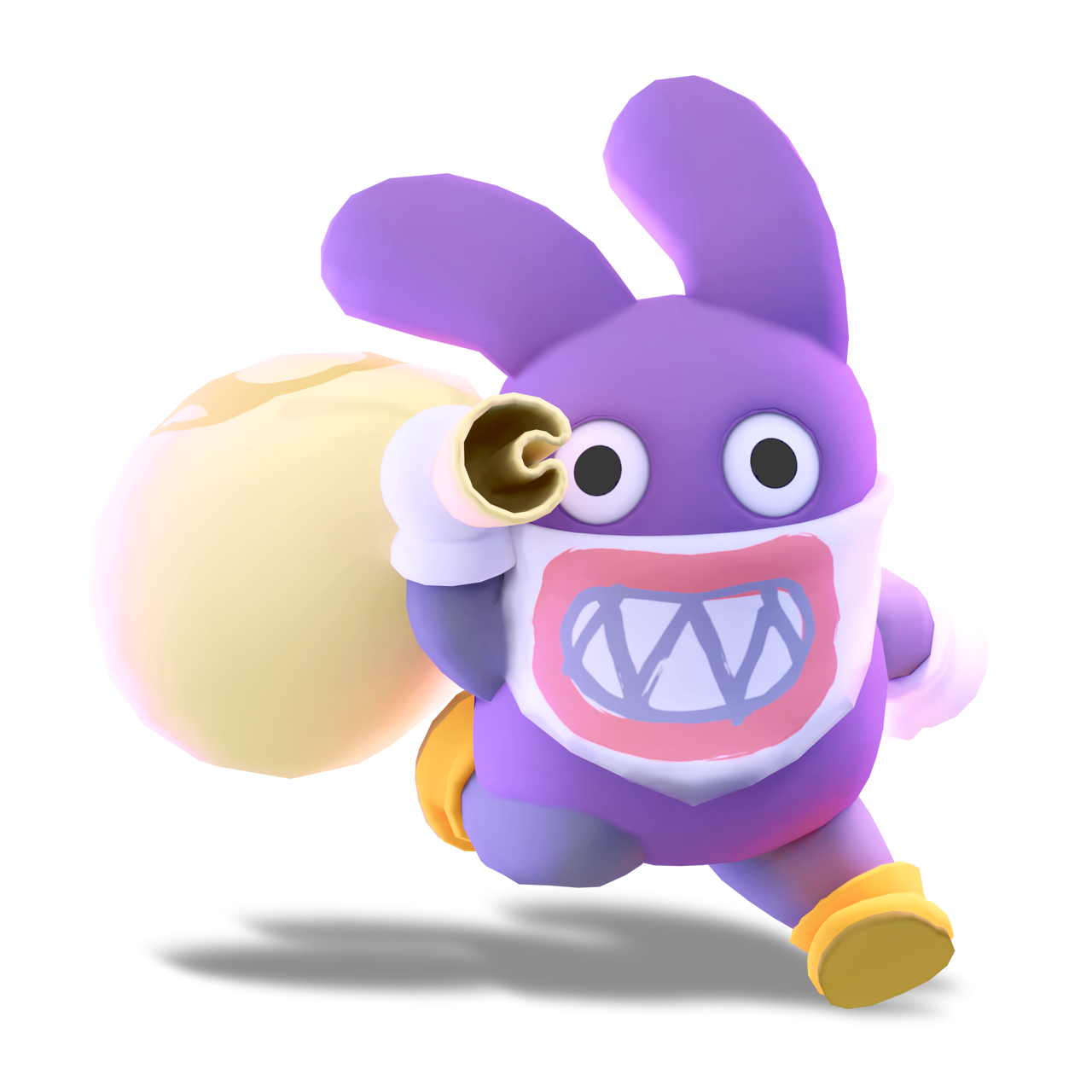 Nabbit Smashified by SonicGlitchy on DeviantArt