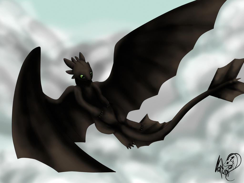 Night Fury Toothless by KazumiNoMegami on DeviantArt