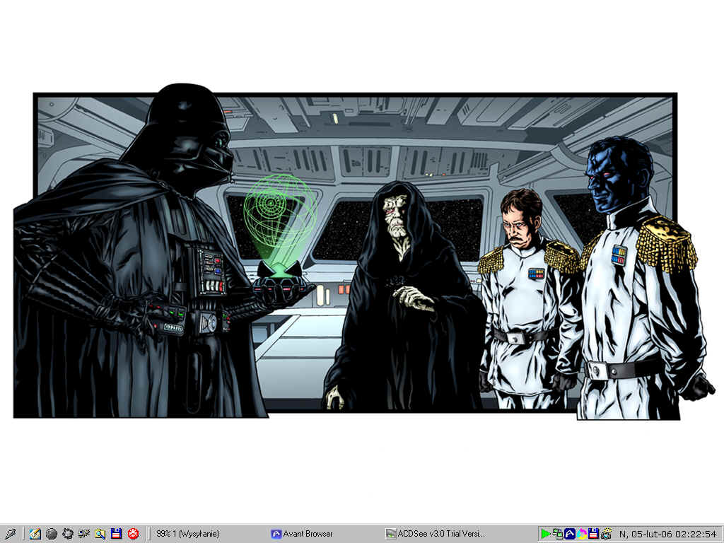 Dart Vader, Thrawn, Palpatine.