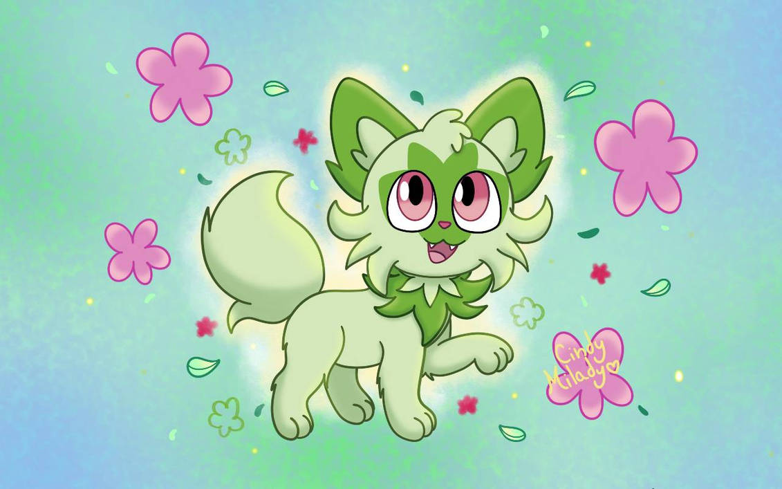 Sprigatito by CindyMiladyL0L on DeviantArt
