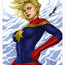 Captain Marvel by Artgerm