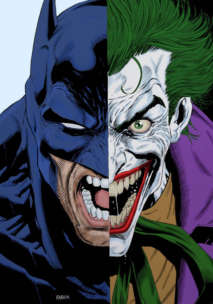 Batman vs Joker by Jason Fabok by Akindamagic1 on DeviantArt