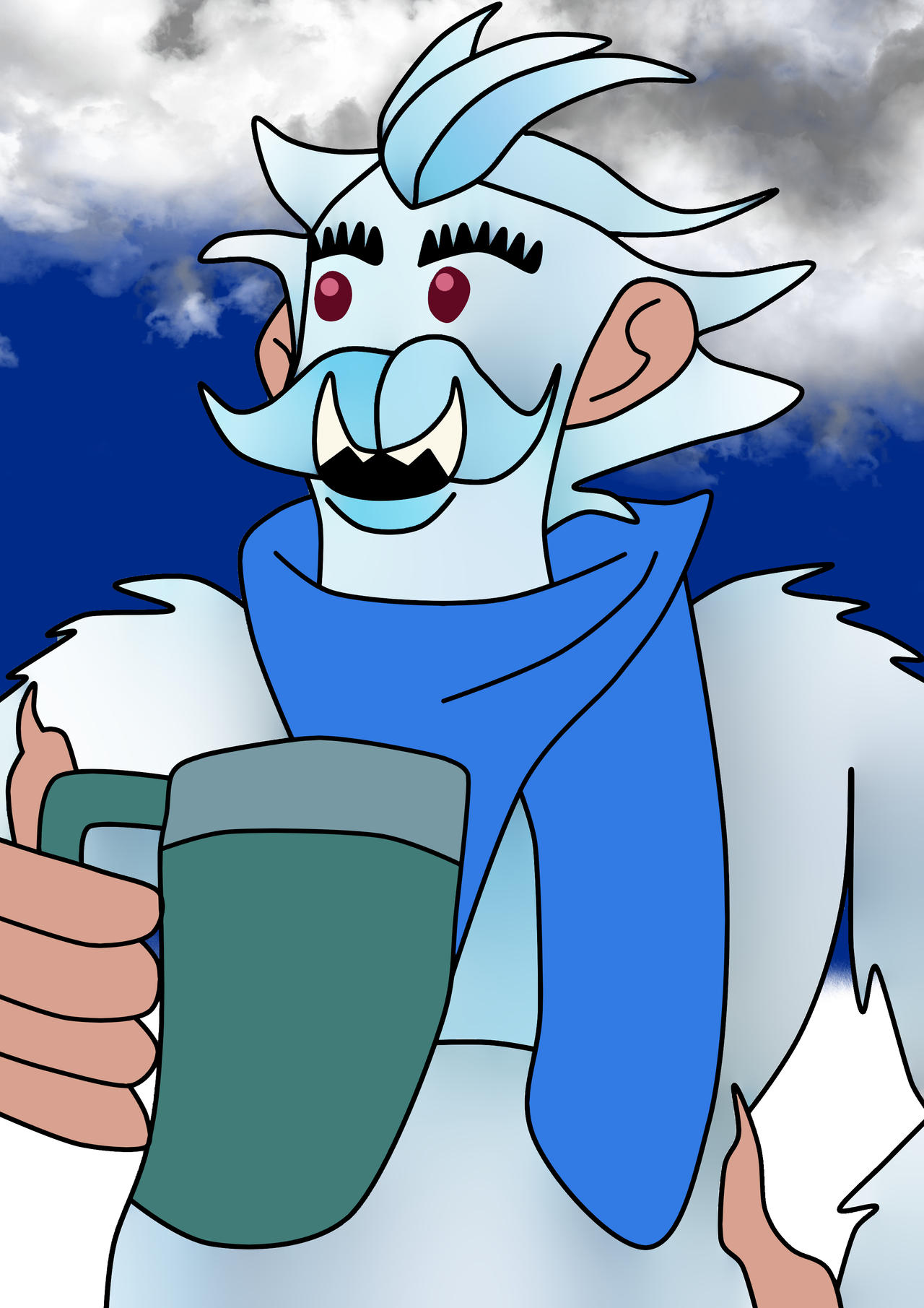 Tutorial Yeti for badge